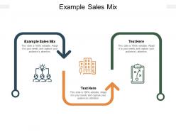 Example sales mix ppt powerpoint presentation inspiration guidelines cpb