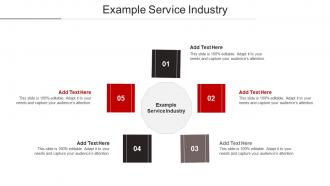 Example Service Industry Ppt Powerpoint Presentation Styles Summary Cpb