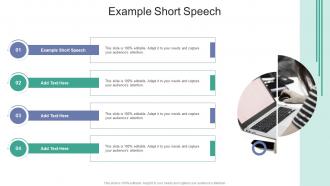 Example Short Speech In Powerpoint And Google Slides Cpb