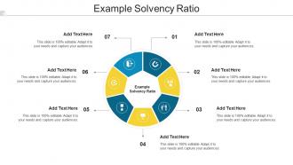 Example Solvency Ratio Ppt Powerpoint Presentation Templates Cpb