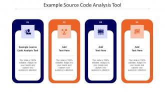 Example Source Code Analysis Tool Ppt PowerPoint Presentation Inspiration Smartart Cpb