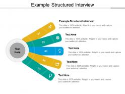 Example structured interview ppt powerpoint presentation file deck cpb