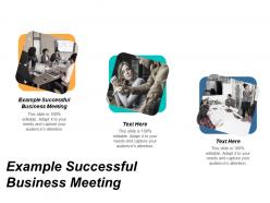 Example successful business meeting ppt powerpoint presentation diagram images cpb