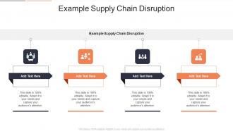 Example Supply Chain Disruption In Powerpoint And Google Slides Cpb