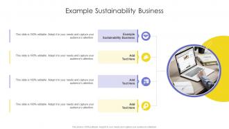 Example Sustainability Business In Powerpoint And Google Slides Cpb