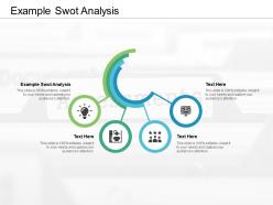 Example swot analysis ppt powerpoint presentation infographics example introduction cpb