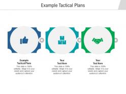 Example tactical plans ppt powerpoint presentation summary graphics download cpb