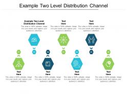 Example two level distribution channel ppt powerpoint presentation ideas pictures cpb