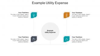 Example utility expense ppt powerpoint presentation file visual aids cpb