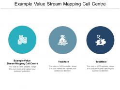 Example value stream mapping call centre ppt powerpoint presentation infographic template cpb