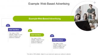 Example Web Based Advertising In Powerpoint And Google Slides Cpb