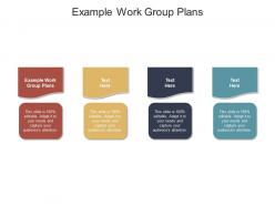 Example work group plans ppt powerpoint presentation ideas example cpb
