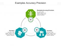 Examples accuracy precision ppt powerpoint presentation ideas microsoft cpb