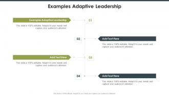 Examples Adaptive Leadership In Powerpoint And Google Slides Cpb