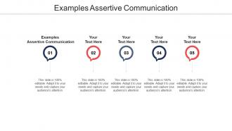 Examples assertive communication ppt powerpoint presentation gallery skills cpb