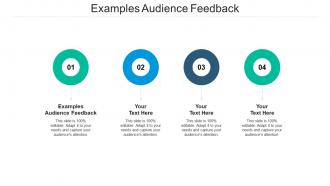 Examples audience feedback ppt powerpoint presentation pictures background image cpb