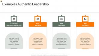 Examples Authentic Leadership In Powerpoint And Google Slides Cpb