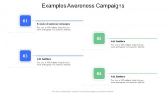 Examples Awareness Campaigns In Powerpoint And Google Slides Cpb