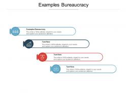 Examples bureaucracy ppt powerpoint presentation layouts microsoft cpb