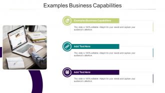 Examples Business Capabilities In Powerpoint And Google Slides Cpb