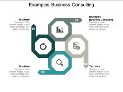 Examples business consulting ppt powerpoint presentation infographics background image cpb
