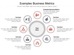 Examples business metrics ppt powerpoint presentation summary example cpb