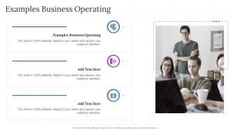 Examples Business Operating In Powerpoint And Google Slides Cpb