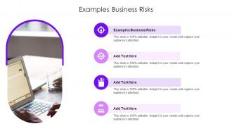 Examples Business Risks In Powerpoint And Google Slides Cpb