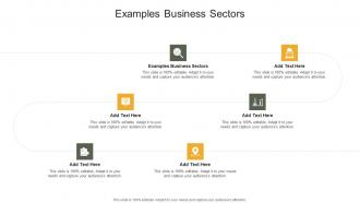 Examples Business Sectors In Powerpoint And Google Slides Cpb