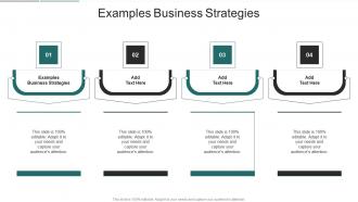 Examples Business Strategies In Powerpoint And Google Slides Cpb