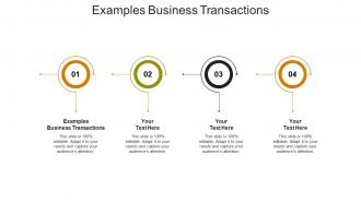 Examples business transactions ppt powerpoint presentation infographic cpb