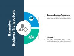 Examples Business Transactions Ppt Powerpoint Presentation Show ...