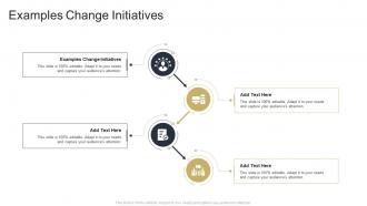 Examples Change Initiatives In Powerpoint And Google Slides Cpb