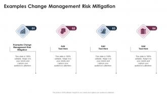 Examples Change Management Risk Mitigation In Powerpoint And Google Slides Cpb