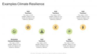 Examples Climate Resilience In Powerpoint And Google Slides Cpb