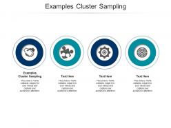 Examples cluster sampling ppt powerpoint presentation show smartart cpb