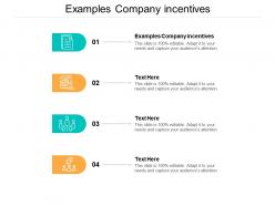 Examples company incentives ppt powerpoint presentation icon background image cpb