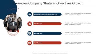 Examples Company Strategic Objectives Growth In Powerpoint And Google Slides Cpb