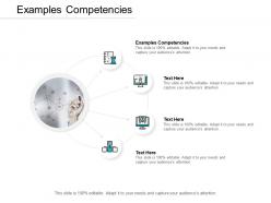 Examples competencies ppt powerpoint presentation icon guide cpb