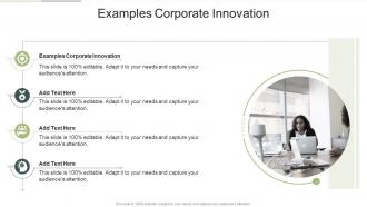 Examples Corporate Innovation In Powerpoint And Google Slides Cpb