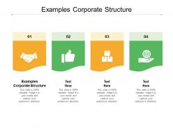 Examples corporate structure ppt powerpoint presentation inspiration designs cpb