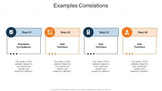 Examples Correlations In Powerpoint And Google Slides Cpb