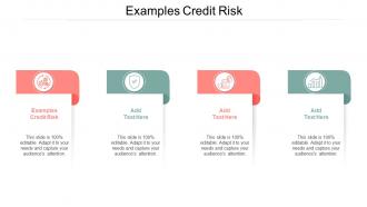 Examples Credit Risk In Powerpoint And Google Slides Cpb