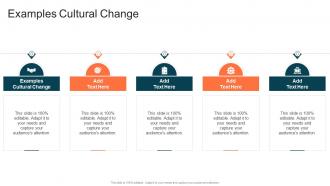 Examples Cultural Change In Powerpoint And Google Slides Cpb