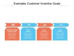 Examples customer incentive goals ppt powerpoint presentation outline show cpb