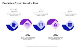 Examples Cyber Security Risks In Powerpoint And Google Slides Cpb