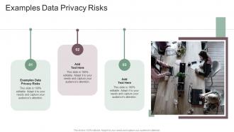 Examples Data Privacy Risks In Powerpoint And Google Slides Cpb