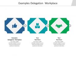 Examples delegation workplace ppt powerpoint presentation gallery format cpb