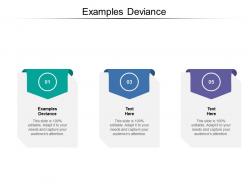 Examples deviance ppt powerpoint presentation inspiration backgrounds cpb