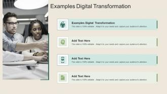 Examples Digital Transformation In Powerpoint And Google Slides Cpb